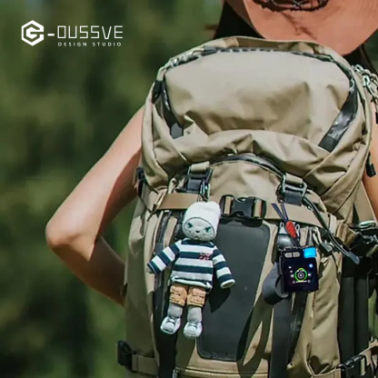 G-OUSSVE｜Wireless Speakers, Portable Mini Multi-function Wireless Music Player, Rechargeable Stereo Radio Speaker with Cool Light for Home Office