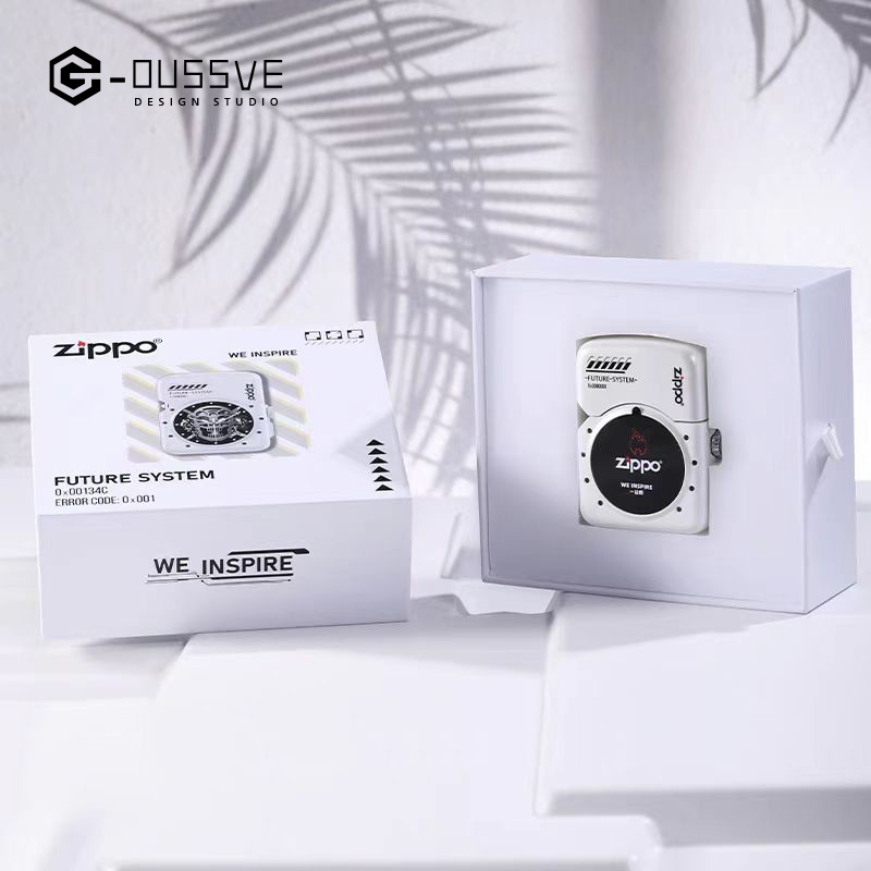 G-OUSSVE｜Lighter Fluid Insert Windproof Lighter - Refillable Lighter for Cigarettes Cigar Candle Pocket Lighter Fire Starter