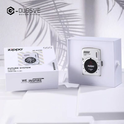 G-OUSSVE｜Lighter Fluid Insert Windproof Lighter - Refillable Lighter for Cigarettes Cigar Candle Pocket Lighter Fire Starter