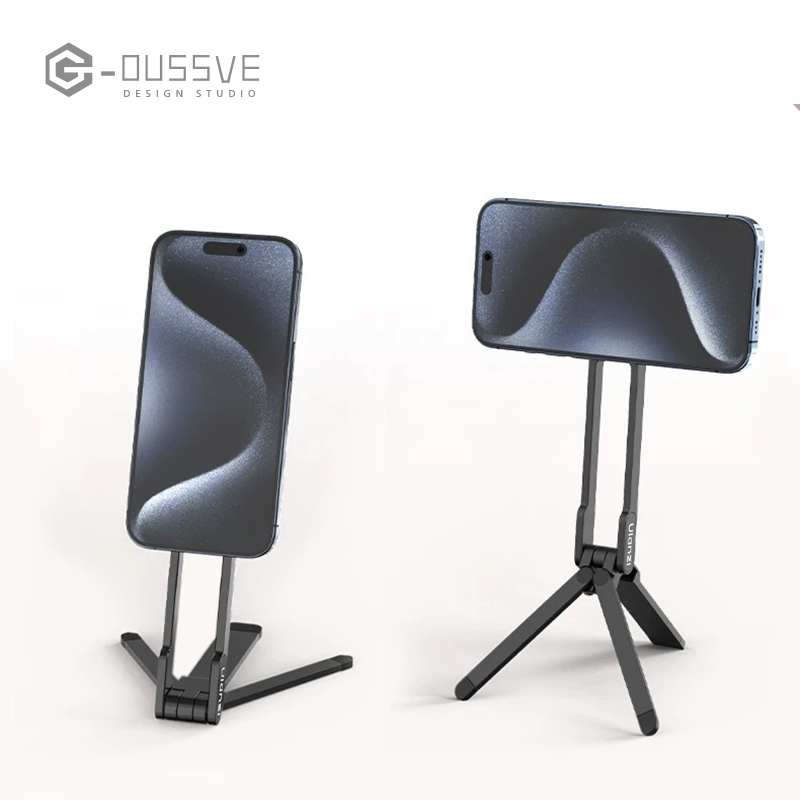 G-OUSSVE | Magsafe Phone Holder Tripod Dual-sided Magnetic Phone Stand for lphone Phone Outdoor Travel Vlog LiveStreaming