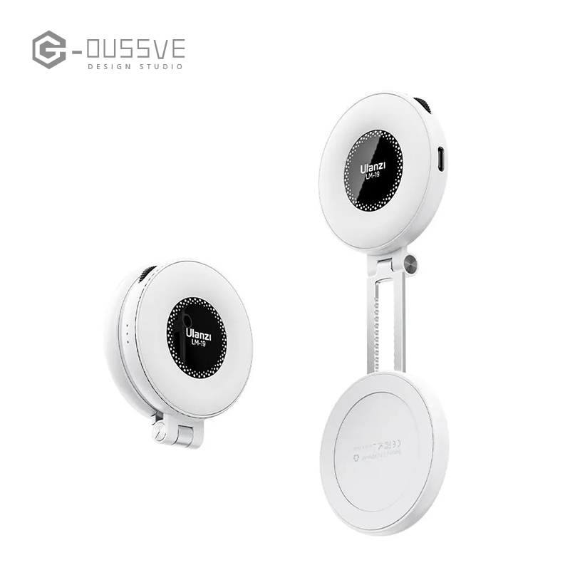 G-OUSSVE | Magnetic Selfie Light LM19, LED Fill Light Compatible with Magsafe, LED Selfie Ring Light