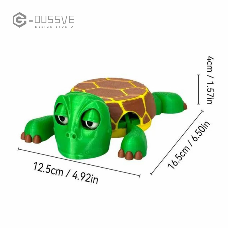 G-OUSSVE | Creative Turtle Design Cup Coaster, 1 Count Cute Turtle Design Cup Holder, Decorative Ornament for Home Kitchen & Dining Room & Office