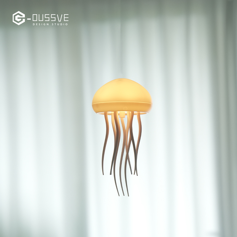 G-OUSSVE｜The newest Hot-Selling Seven-Color Jellyfish Lamp with Eco-Friendly Design and Easy Control，Ambient Light and The Perfect Home Decoration 