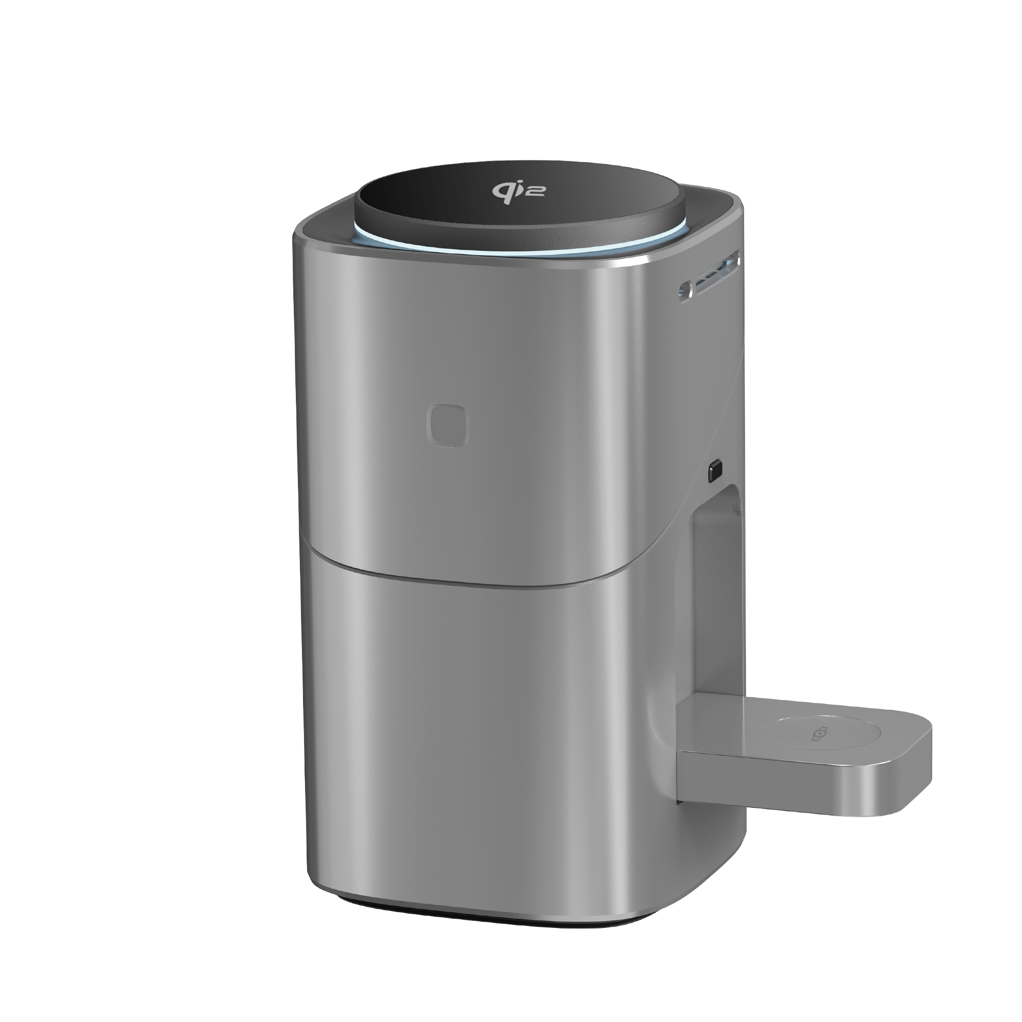 G-OUSSVE | 65W Qi2 wireless charger magnetic fast charging iPhone watch Samsung watch automatic rotating touch charging station