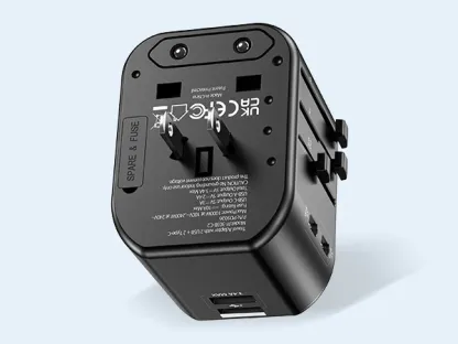 G-OUSSVE | Universal   Travel   Adapter   with   USB-C   &   USB   Ports