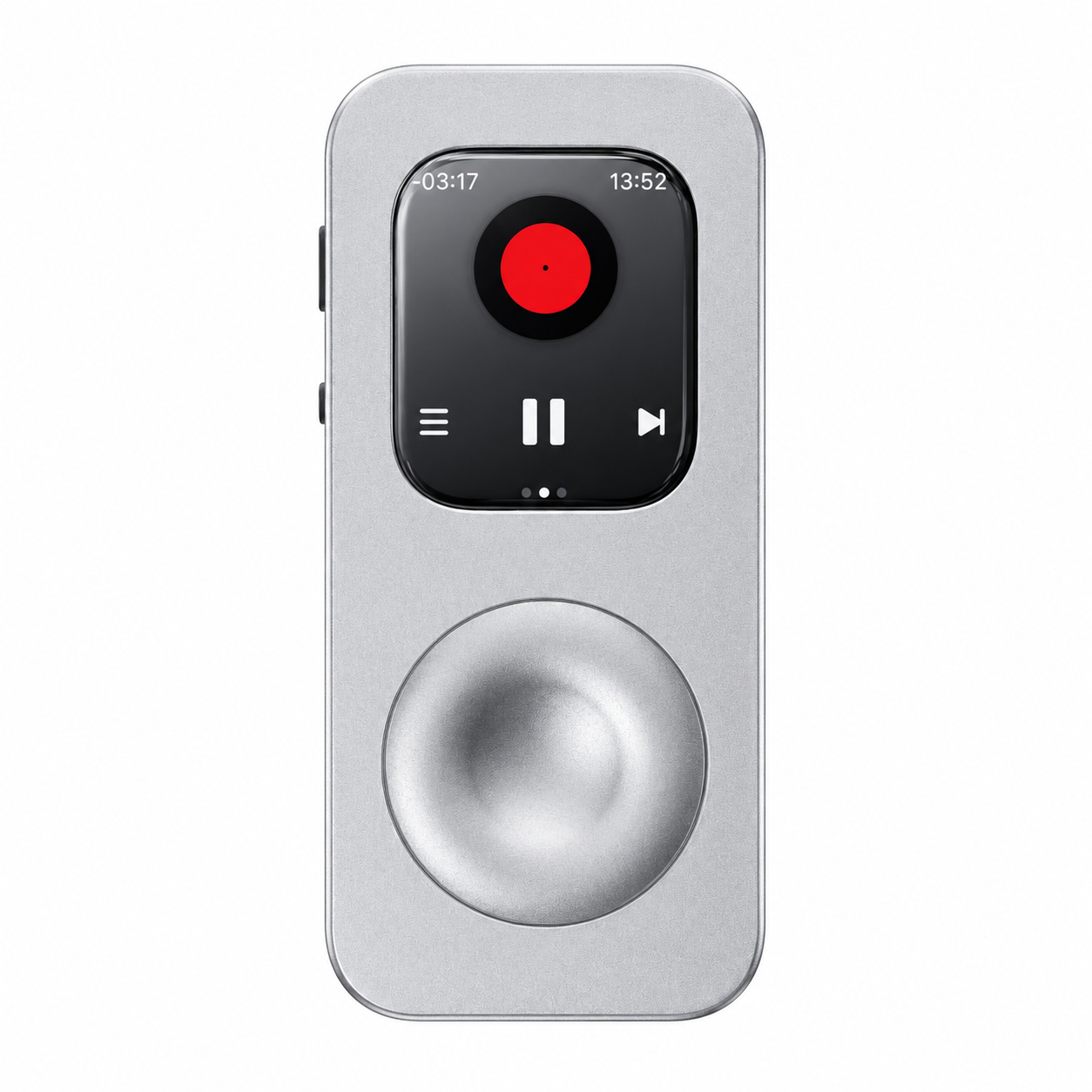 G-OUSSVE Retro Click-Wheel Metal Case for Apple Watch – iPod-Inspired Handheld Conversion