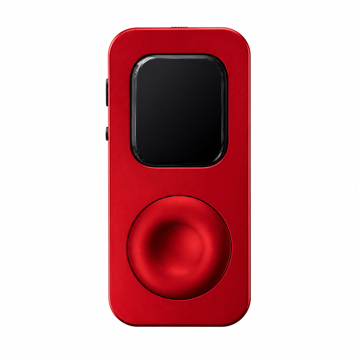 G-OUSSVE Retro Click-Wheel Metal Case for Apple Watch – iPod-Inspired Handheld Conversion