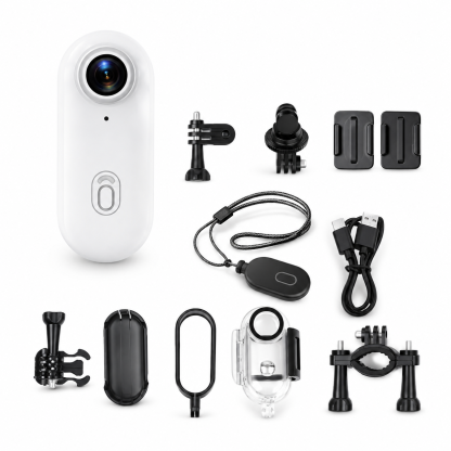 G-OUSSVE 1080P/4K Thumb Action Camera, Thumb POV Portable Body Cam, Tiny Size, Hands Free, Mount Anywhere Magnetic Sport DV, Bike Cycling, Pet, Vlogging Card Water Proof
