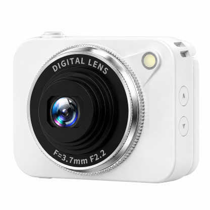 G-OUSSVE 64MP Flip Screen Digital Camera with 512GB Memory Card, 4K Video, Autofocus & Beauty Filters
