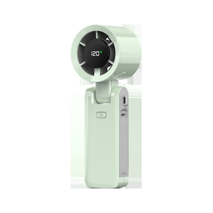 G-OUSSVE｜Global Pick USB-C Charging Portable Handheld High Speed Fan, Versatile 5-speed Airflow Wind Speed Fan, Foldable & Hanging Neck Fan Suitable for Family, Travel, and School, Boyfriend Gift, Best Friend Gifts, Camping Essentials