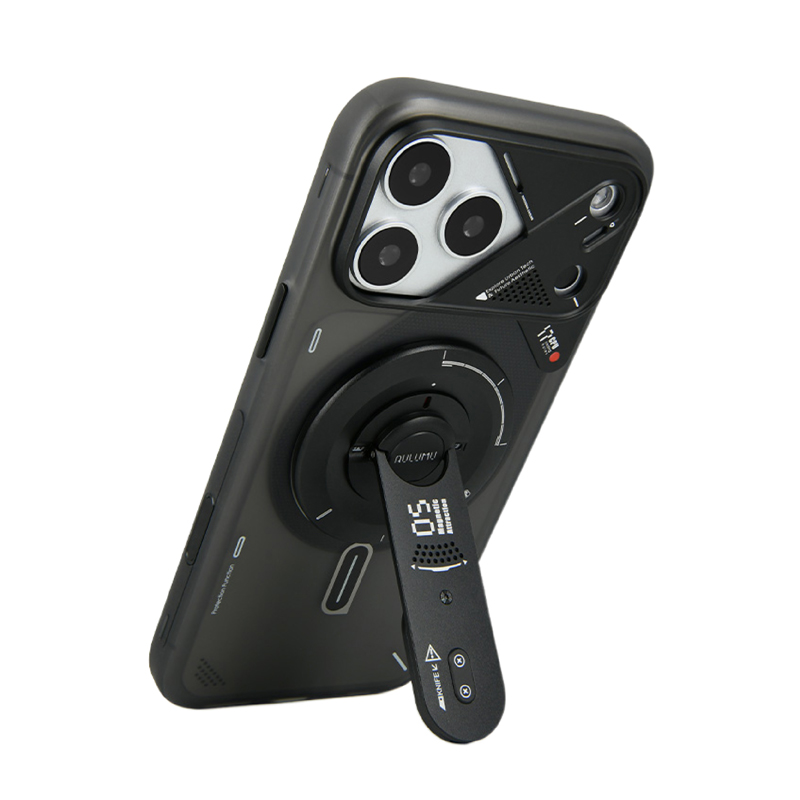 Compatible with Apple iPhone 17 Pro Max Phone Case, High Energy Mist Phone Case Night Glow Semi-Transparent Matte Camera Button Full Protection Anti-Drop Magnetic Phone Case MagSafe Protective Case Cover