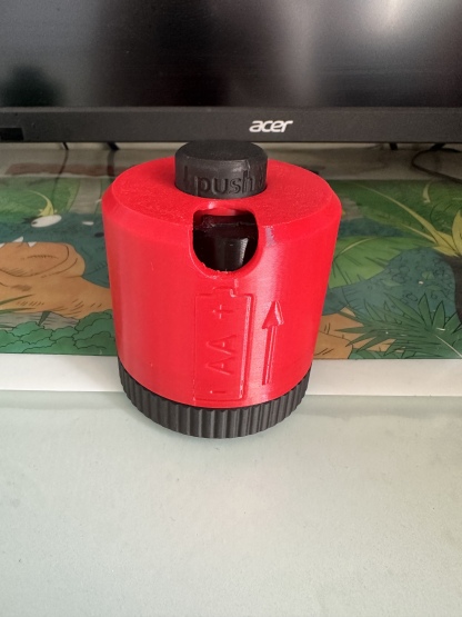 Rotate the battery storage box to 3D print