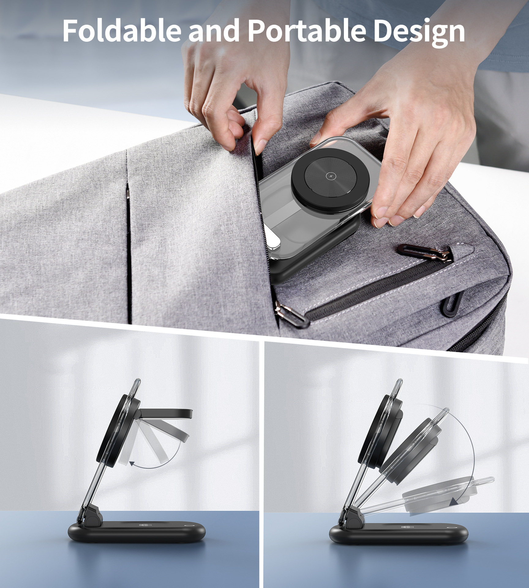 G-OUSSVE | 3-in-1 Magnetic Wireless Charger