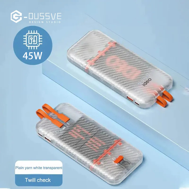 Separate Portable Charger,4w USB C Fast Charging Power Bank, 5 Output 