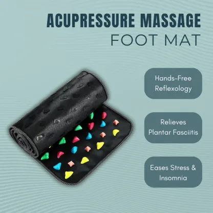 G-OUSSVE | Revitalizing Acupressure Foot Matactivates Pressure Points to Relieve Tension, Boost Circulation