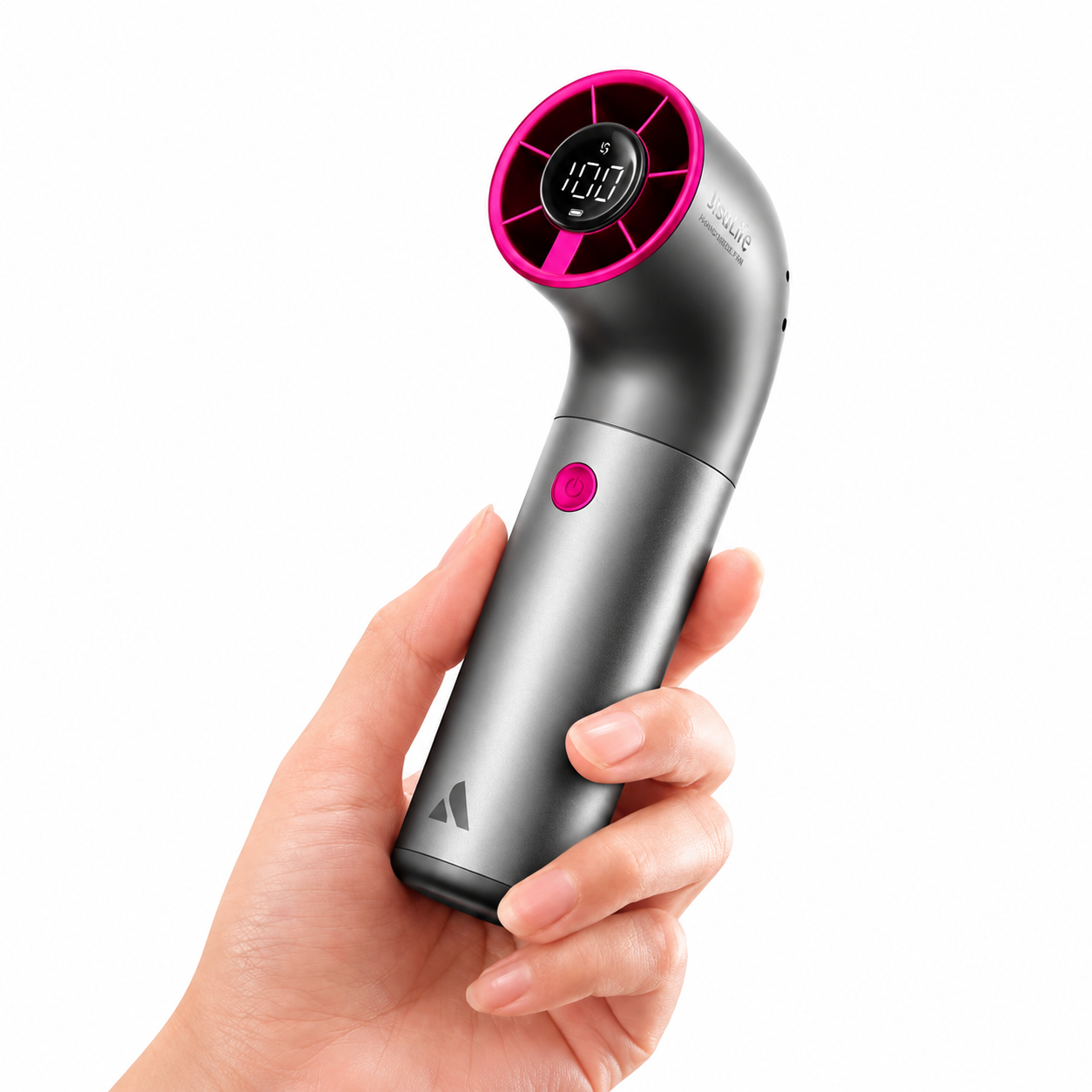 G-OUSSVE｜Portable Handheld Fan, Powerful Turbo Mini Fan, 19000 RPM High Speed Aero Ultra, 15H Max Cooling Time, 7 Speeds Aluminum Case, Pocket Rechargeable Personal Small Travel GIfts for Women, FathersDayGift