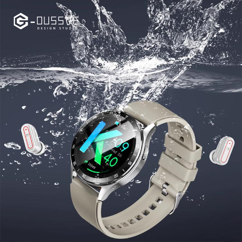 G-OUSSVE｜2-in-1 Smartwatch with HD Bluetooth Calling, 1.39-inch High-Definition Screen, Waterproof, and Ultra-Thin