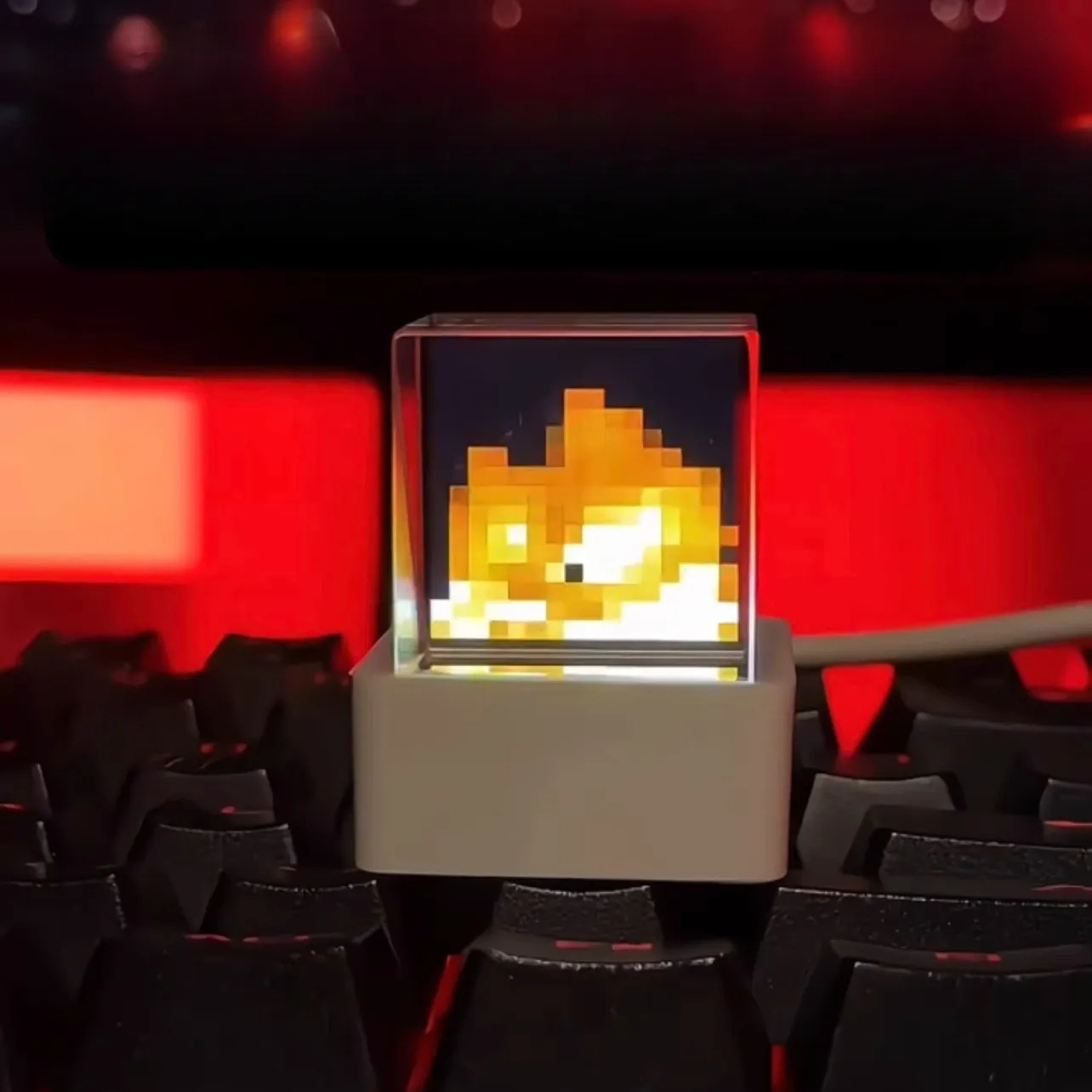 Mini transparente WiFi Wetteruhr kreative Geschenke Studenten Desktop Widget Display