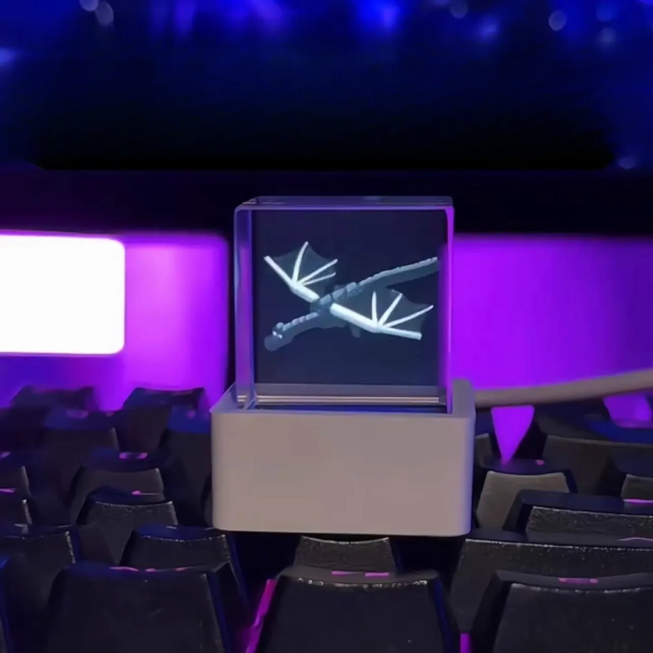 Mini transparente WiFi Wetteruhr kreative Geschenke Studenten Desktop Widget Display