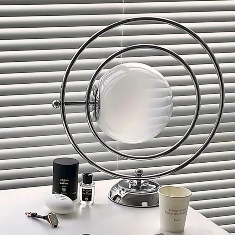 Planet table lamp Italian simple rotate vintage glass Saturn decorative light