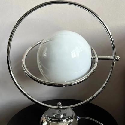 Planet table lamp Italian simple rotate vintage glass Saturn decorative light