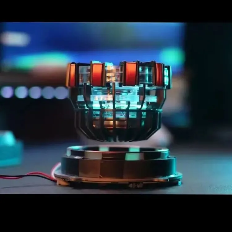 G-OUSSVE ｜Magnetic Levitation Iron Man Arc Reactor Chest Lamp Reactor Marvel Assemble Model Collectible