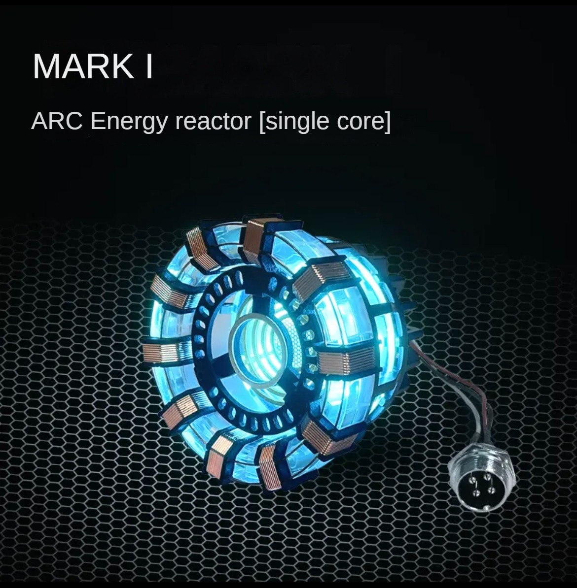 Iron Man reactor heart hand model toy light