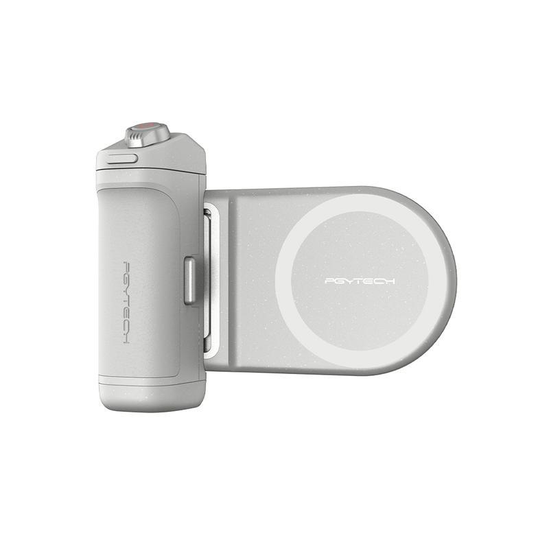 G-OUSSVE｜MagCam Phone Grip Kit, 3-in-1 Mobile Phone Grip with MagSafe Wireless Charging/Detachable Bluetooth Remote, Built in Powerbank, Phone Stand