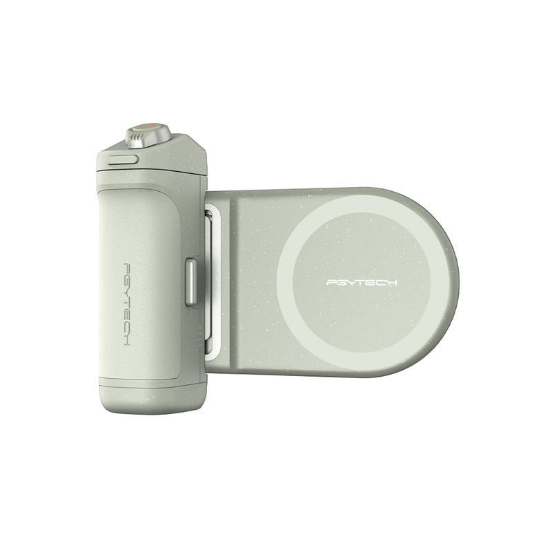 G-OUSSVE｜MagCam Phone Grip Kit, 3-in-1 Mobile Phone Grip with MagSafe Wireless Charging/Detachable Bluetooth Remote, Built in Powerbank, Phone Stand