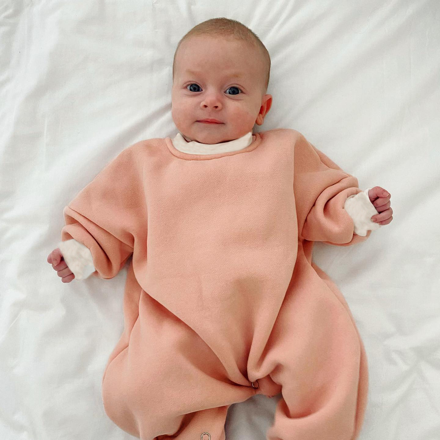 Baby Solid Cozy Jumpsuit