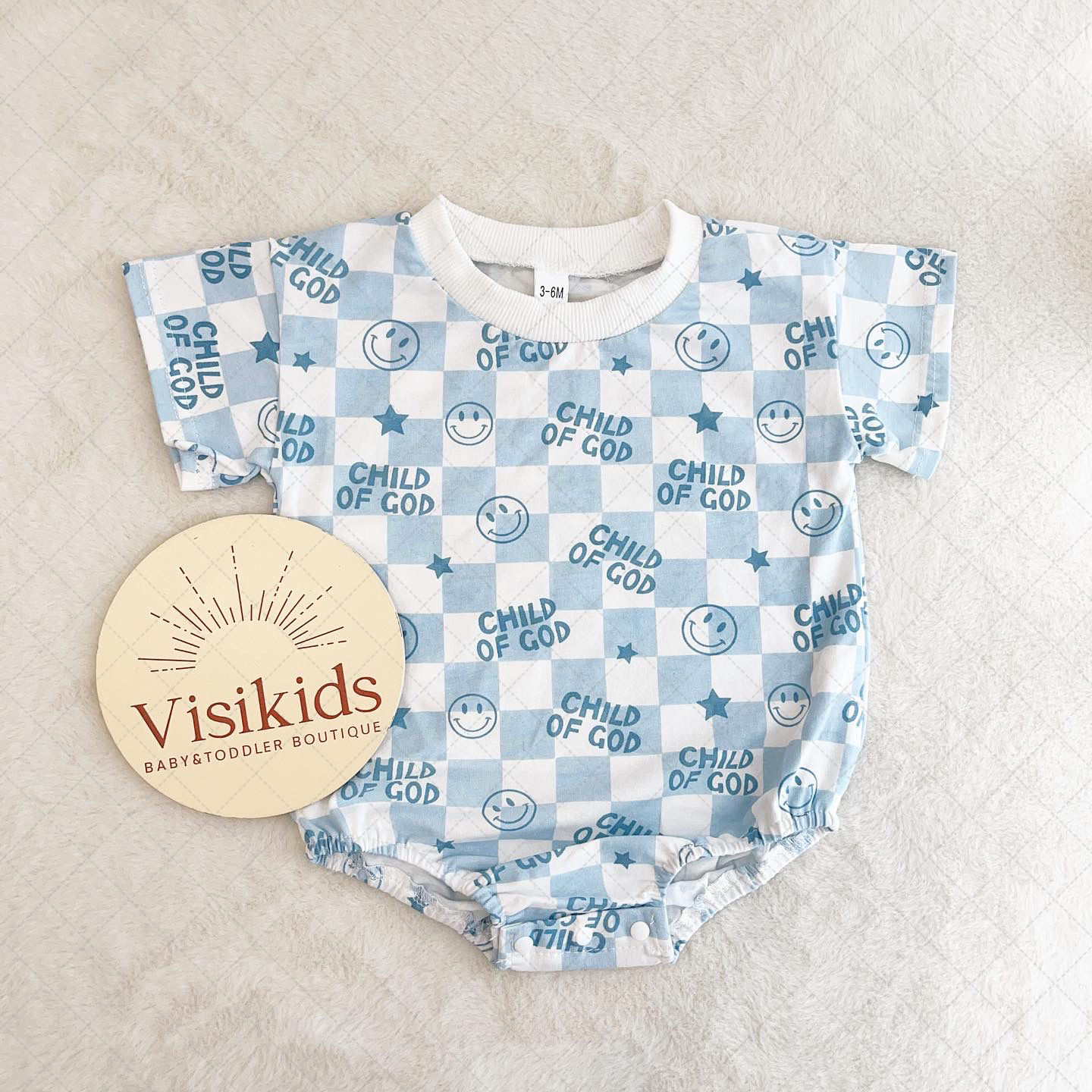 Baby Child Of God Romper-visikids