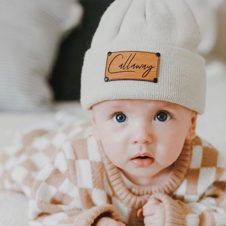 Baby Custom Name Beanie