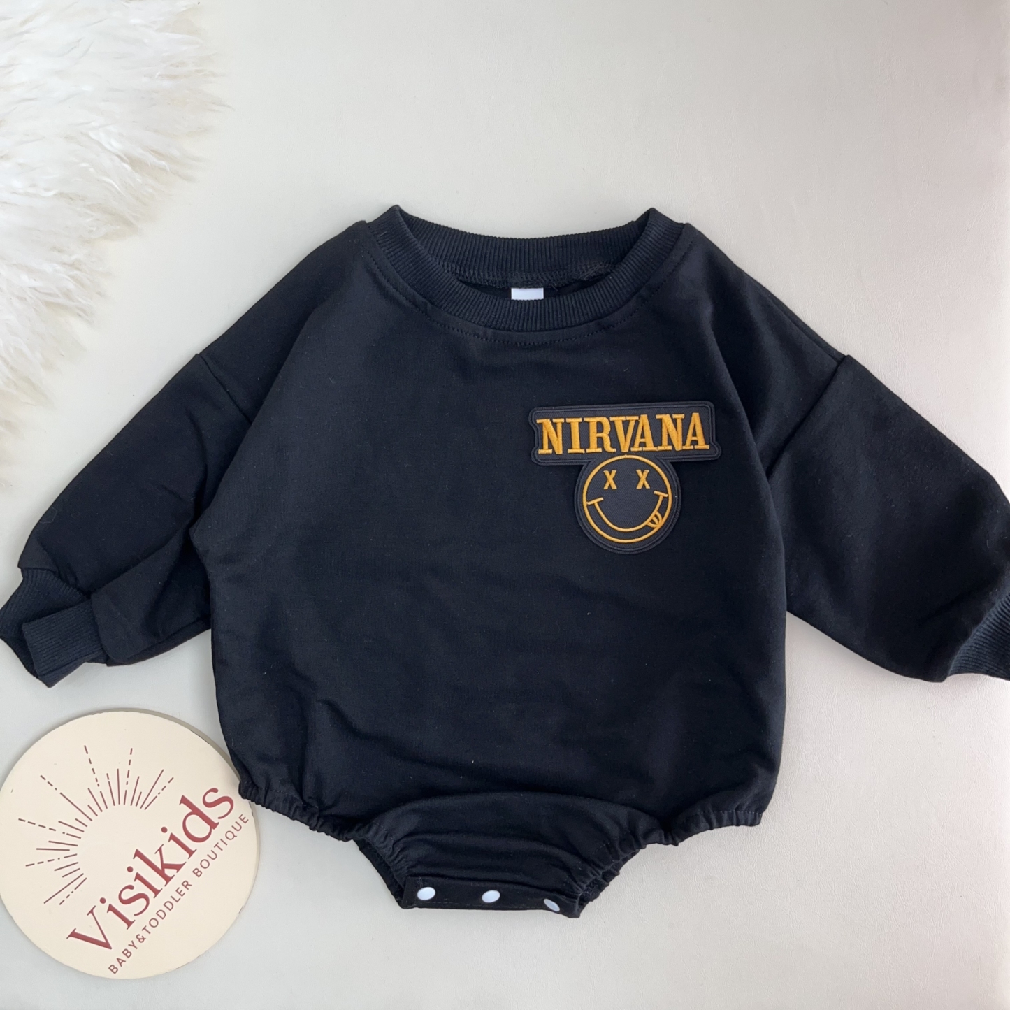 Baby Nirvana Bubble Romper-visikids