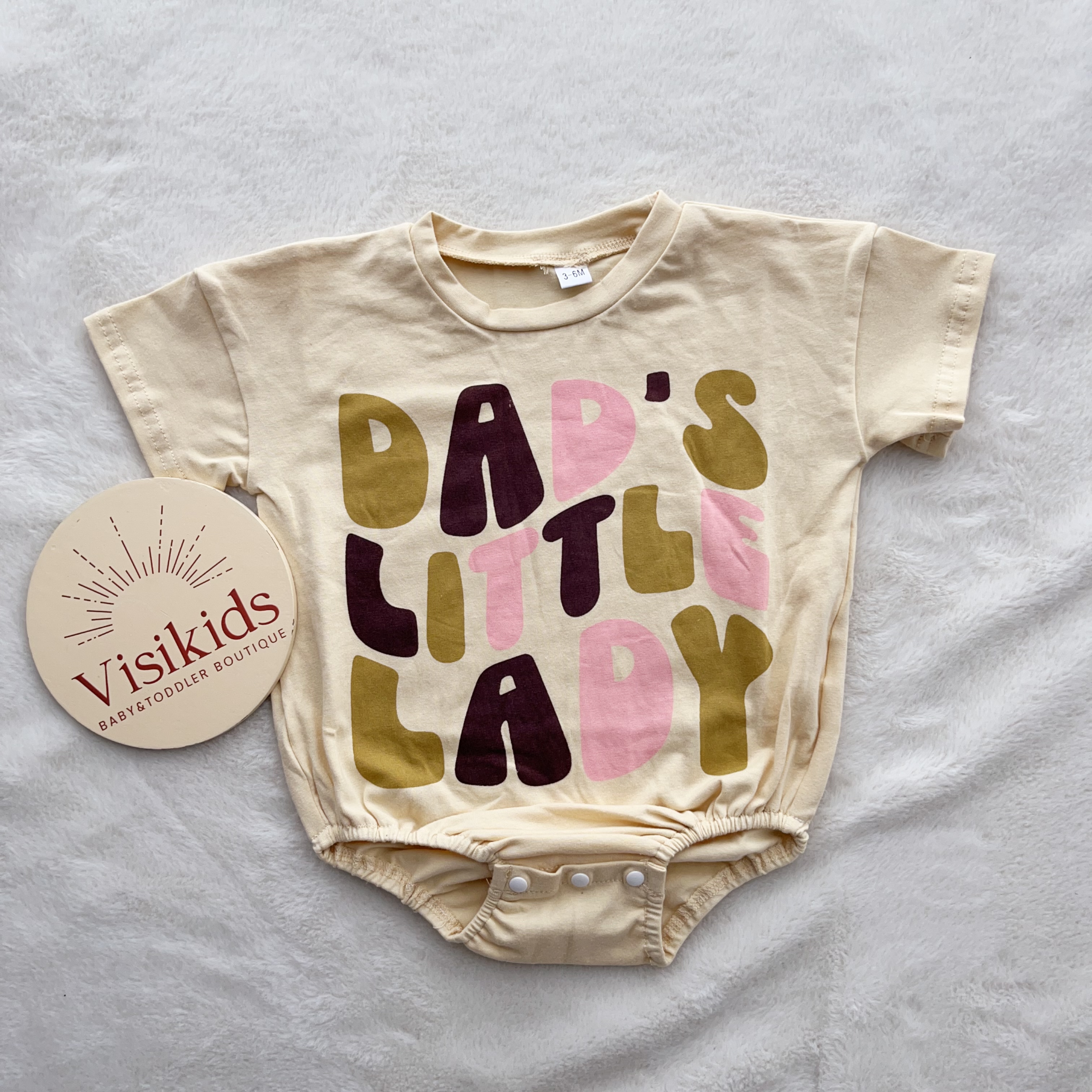 Baby Dad's Little Lady Romper