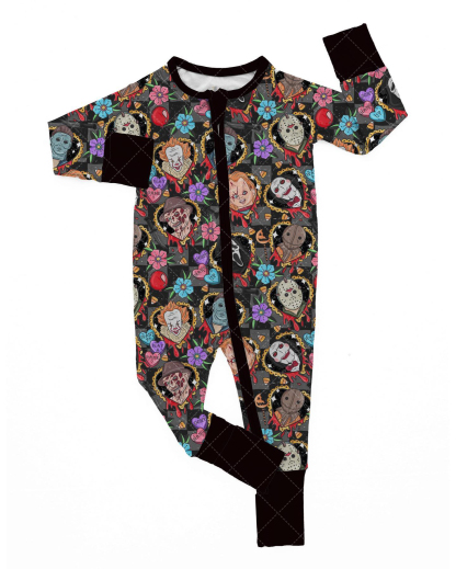 Baby Western Happy Face Romper-visikids