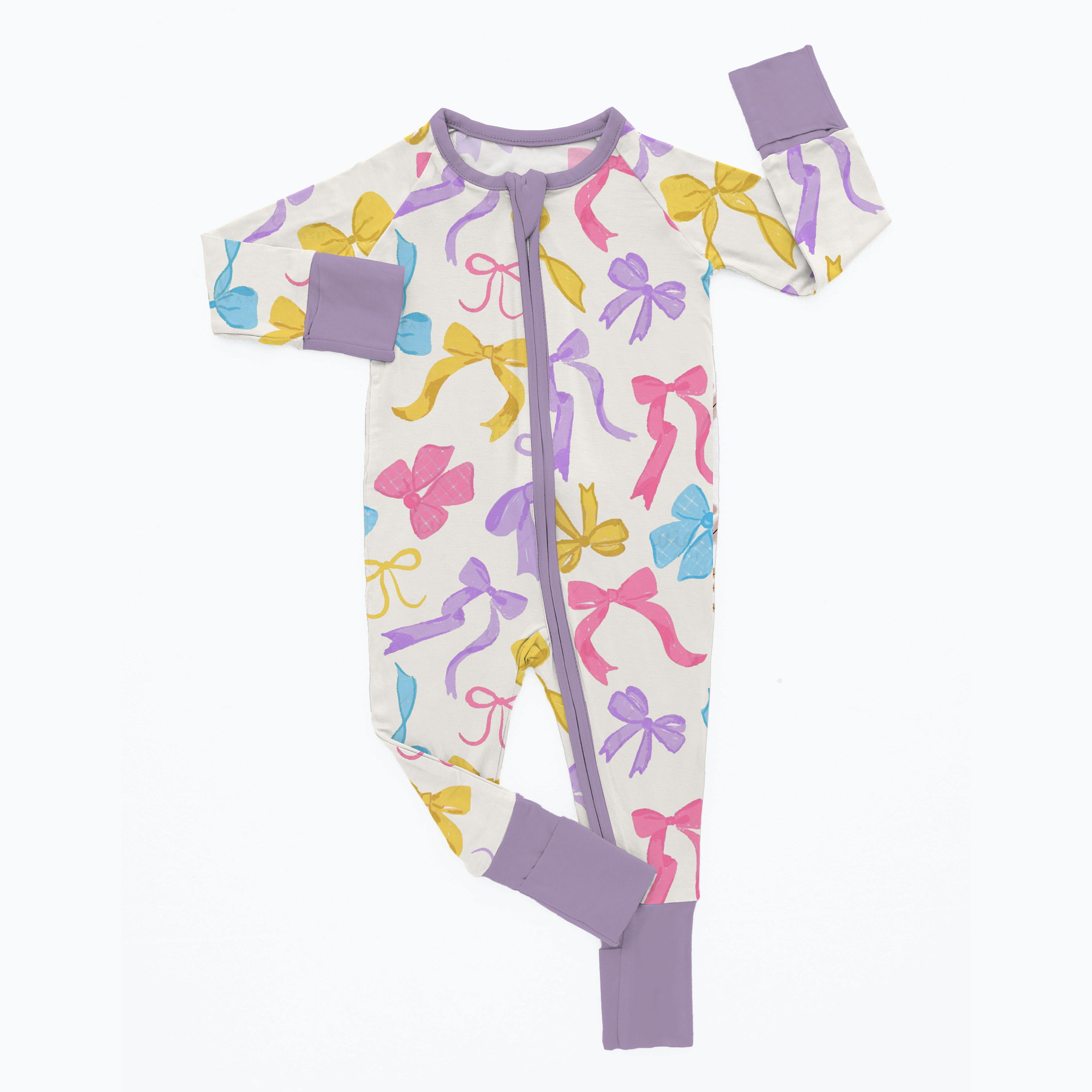 Newborn Bow Bamboo Sleeper
