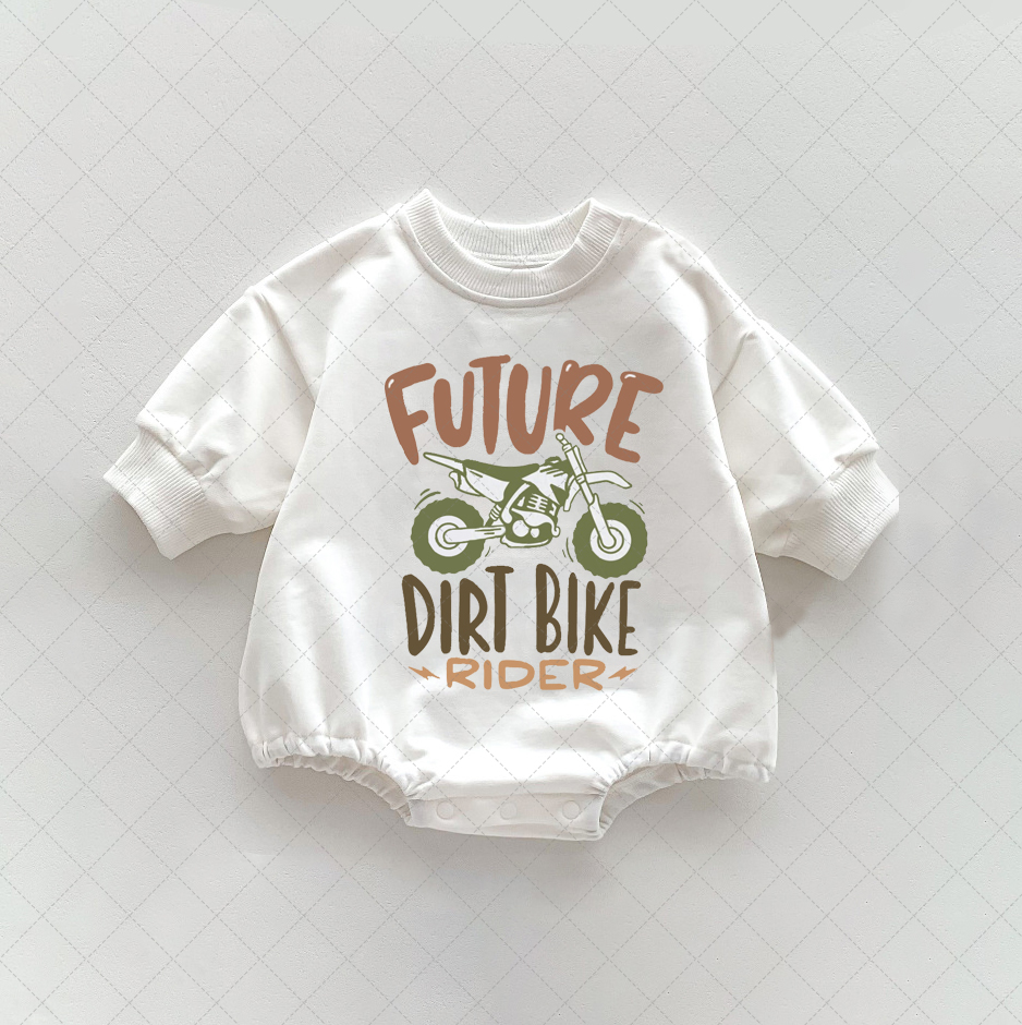 Baby Future Dirt Bike Rider Romper