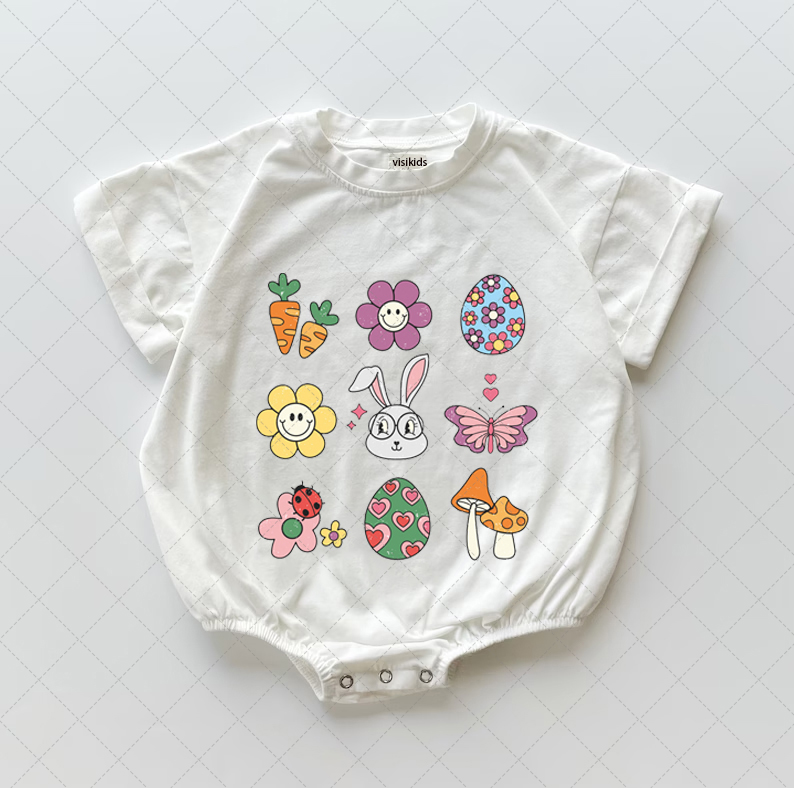 Baby Easter Bubble Romper
