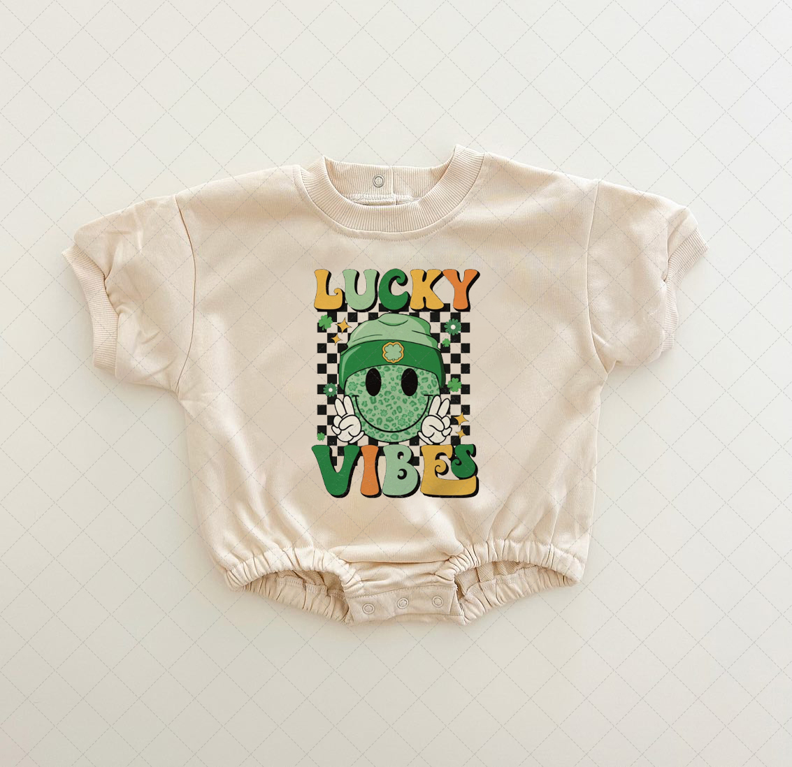 Baby Lucky Vibes Romper