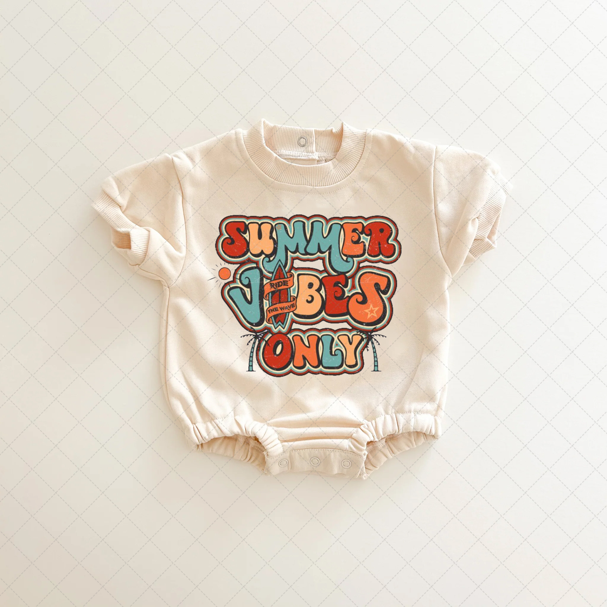 Baby Summer Vibes Only Romper