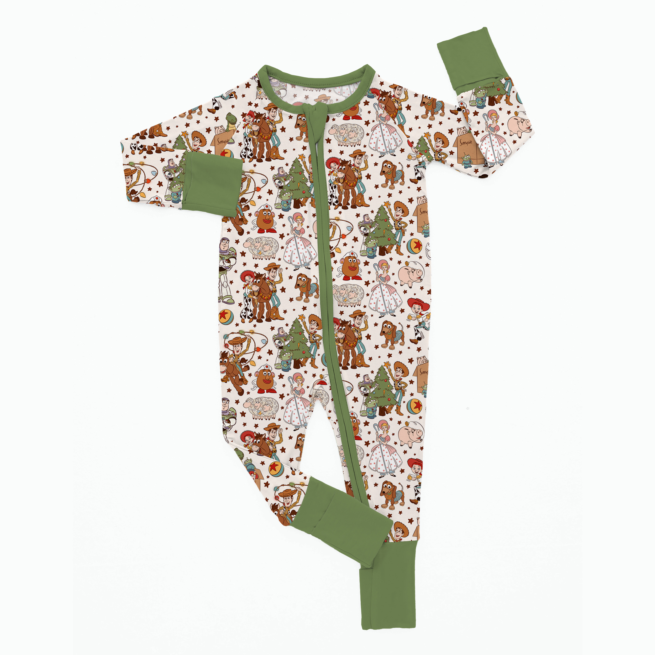Newborn Toy Story Christmas Bamboo Sleeper