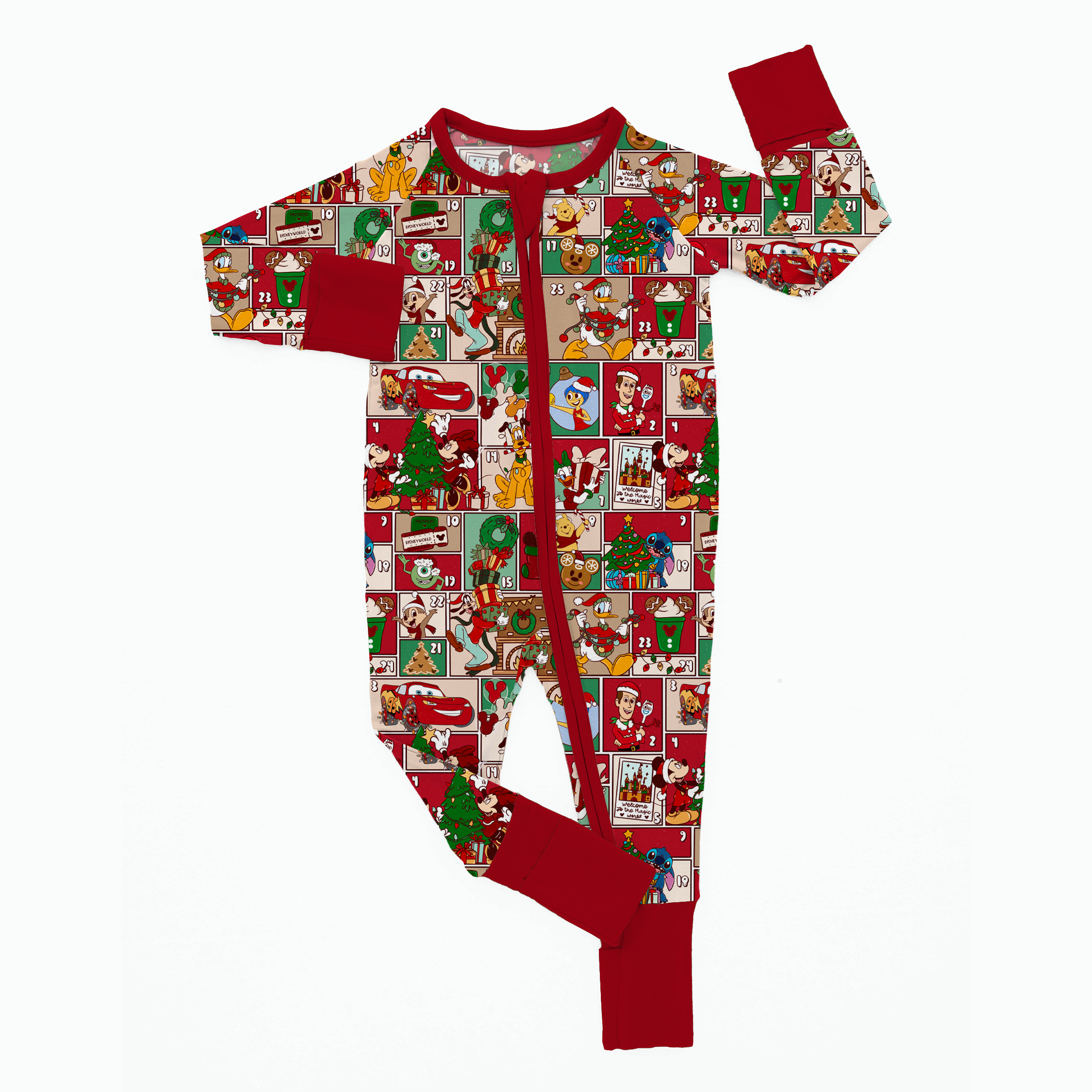 Newborn Disney Christmas Bamboo Sleeper
