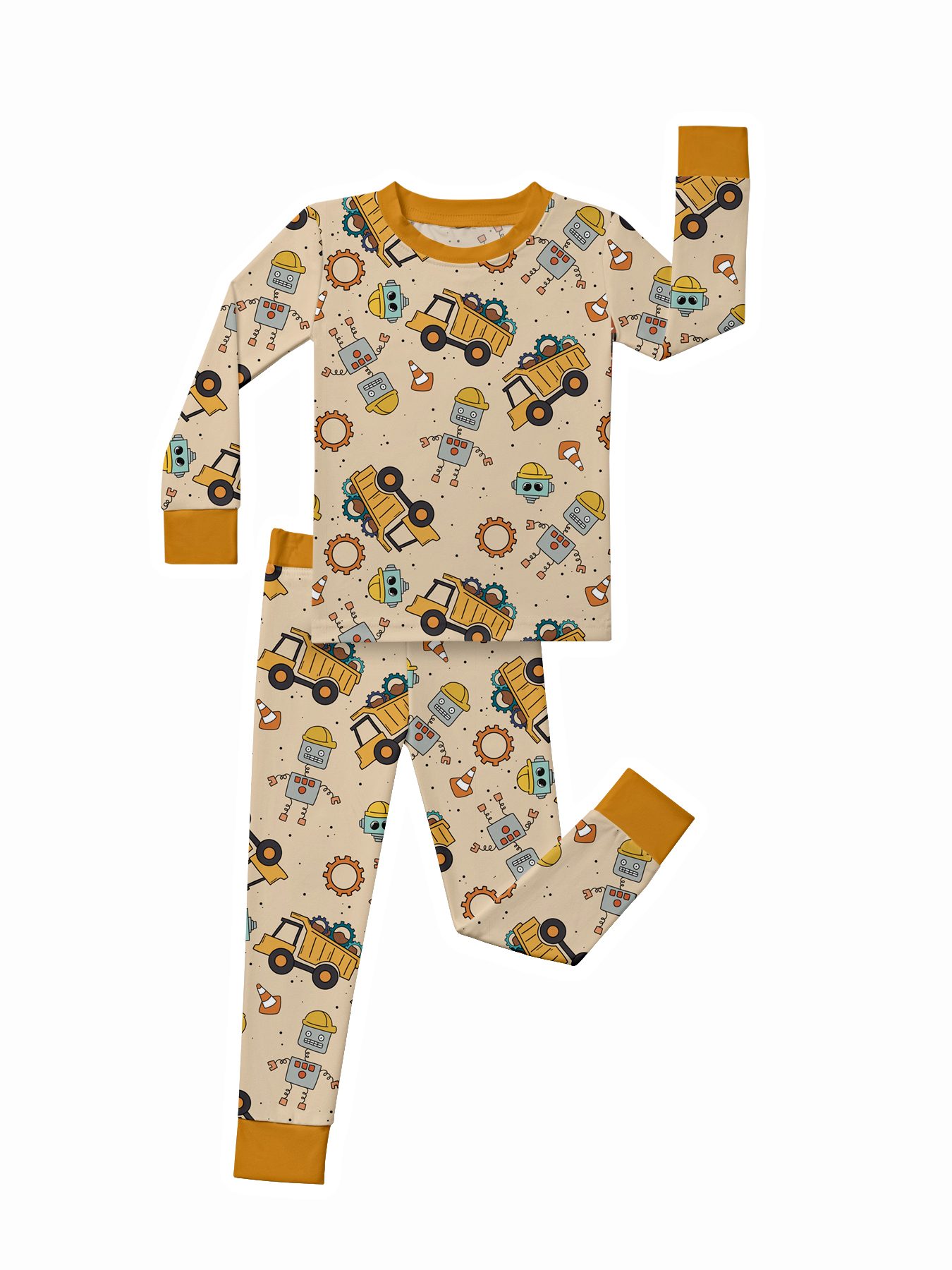 Toddler Construction Bamboo Set