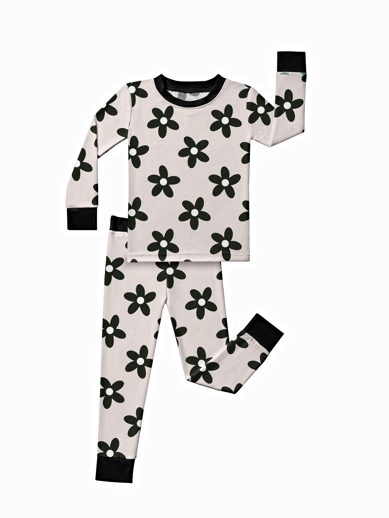 Kid Floral Bamboo Set ( 2-6Y )