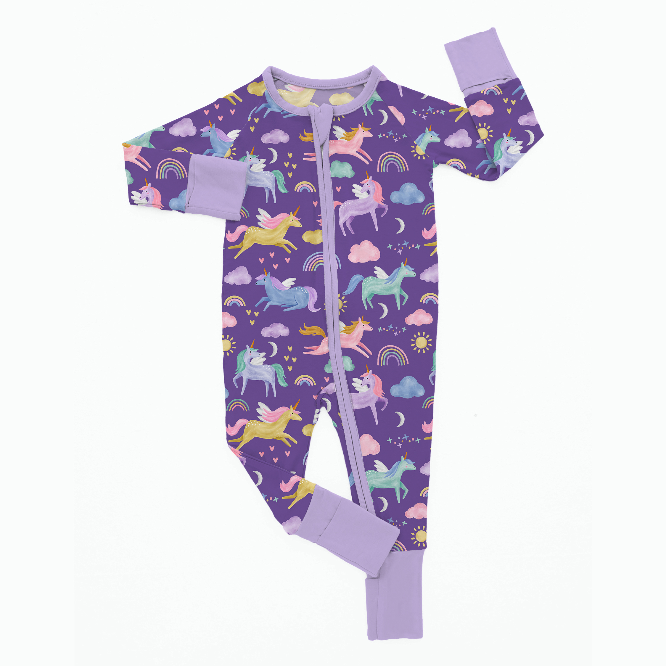 Newborn Unicorn Bamboo Sleeper