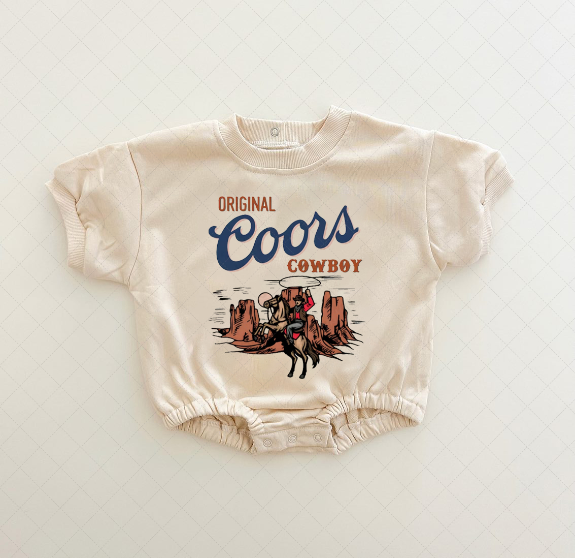 Baby Pray Till The Cows Come Home Romper-visikids