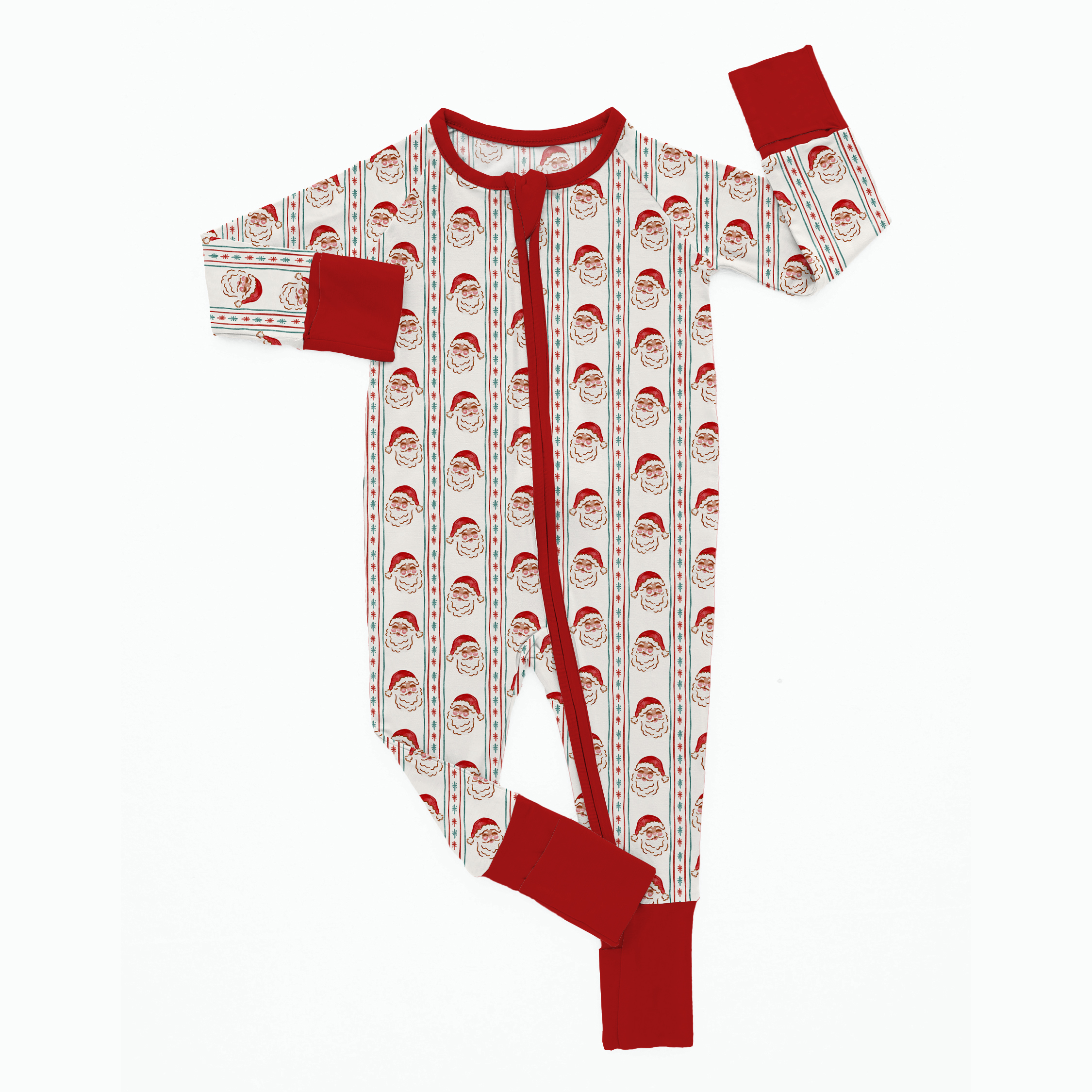 Newborn Santa Claus Bamboo Sleeper