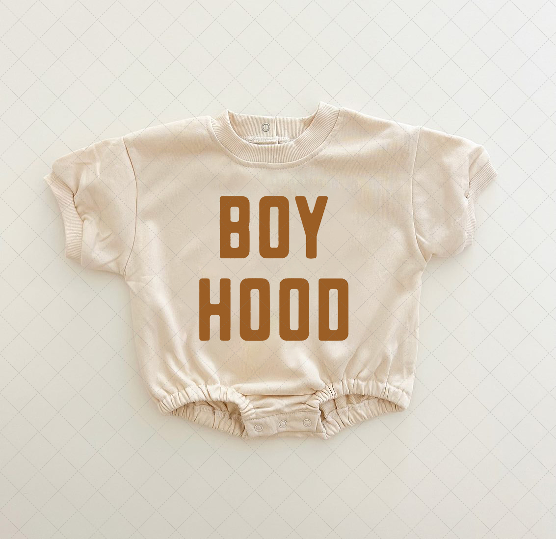Baby Boy Hood Romper