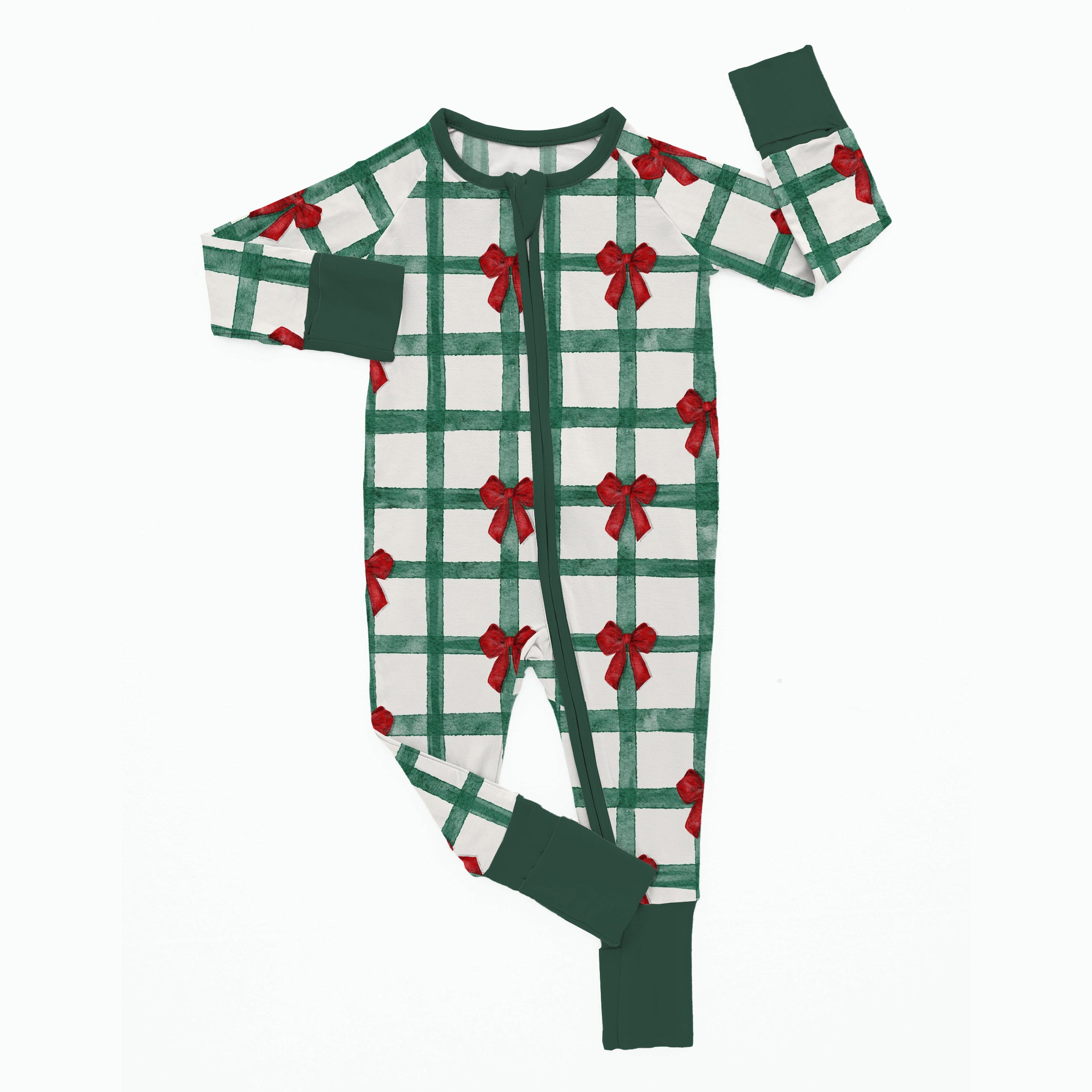 Christmas Bow Bamboo Sleeper