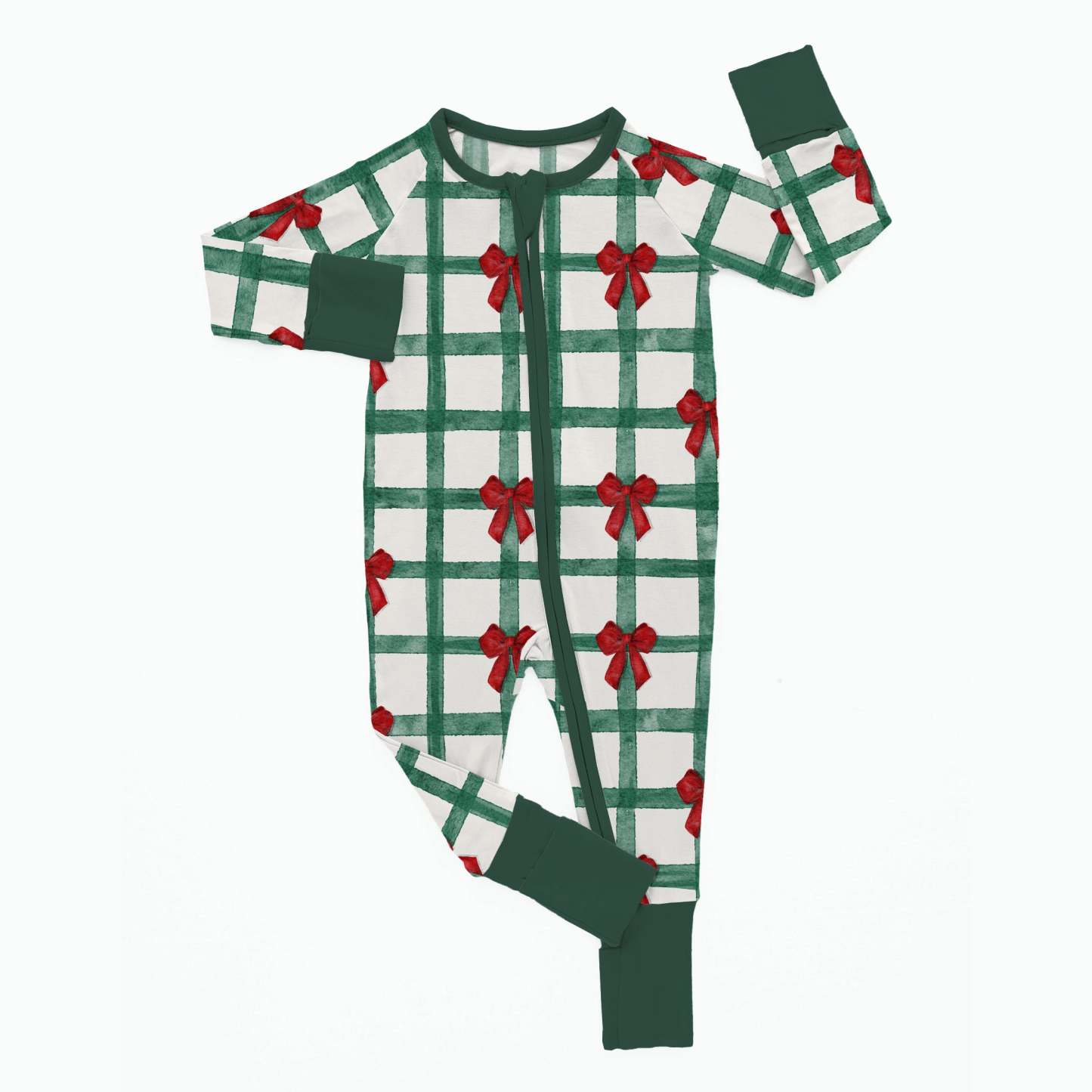 Christmas Bow Bamboo Sleeper